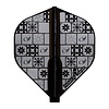Cosmo Darts Plumas Cosmo Darts Fit Flight Air Tile Dark Black Standard