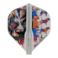 Plumas Cosmo Darts Fit Flight Air Shunpei Noge 4 Clear Standard