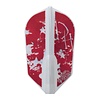 Cosmo Darts Plumas Cosmo Darts Fit Flight Dustin Holt White Mix Super Slim