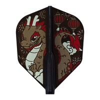 Plumas Cosmo Darts Fit Flight Pupo Teng Lieh 4 Shape