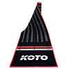 KOTO KOTO Alfombra Checkout Roja 285 x 60cm - Protector De Suelo