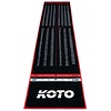 KOTO KOTO Alfombra Checkout Roja 285 x 60cm - Protector De Suelo