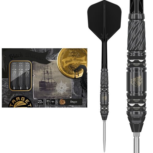Target Japan Dardos Target Japan Black Marque Dragon G2 Swiss Point 90% Punta de Acero