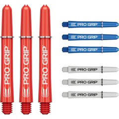 Cañas Target Pro Grip 3 Set Red Blue White