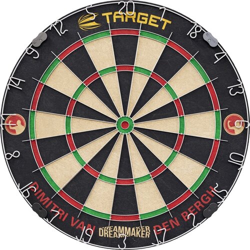 Target Dimitri van den Bergh Set Dartboard - Diana Profesional Target Target Dimitri van den Bergh Set Dartboard - Diana Profesional