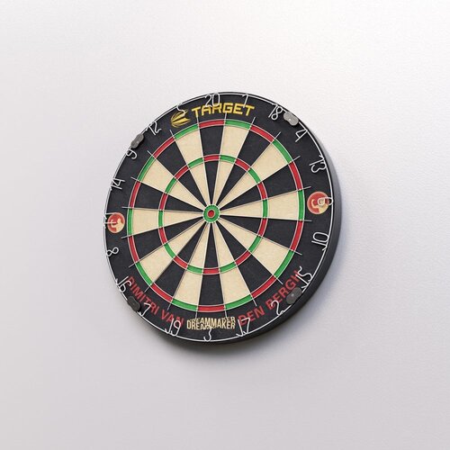 Target Dimitri van den Bergh Set Dartboard - Diana Profesional Target Target Dimitri van den Bergh Set Dartboard - Diana Profesional