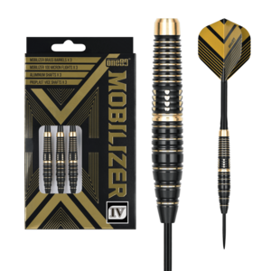 Dardos ONE80 Mobilizer 04 Brass Punta de Acero
