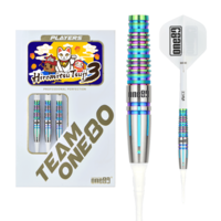 Dardos ONE80 Hiromitsu Tsuji V3 Chameleon 90%  Punta de Plástico