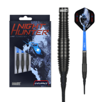 Dardos ONE80 Night Hunter Endurance 90%  Punta de Plástico