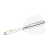 CUESOUL Plumas Cuesoul ROST 77 Transparent With Yellow Logo Big Wing