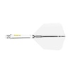 CUESOUL Plumas Cuesoul ROST 77 Transparent With Yellow Logo Big Wing