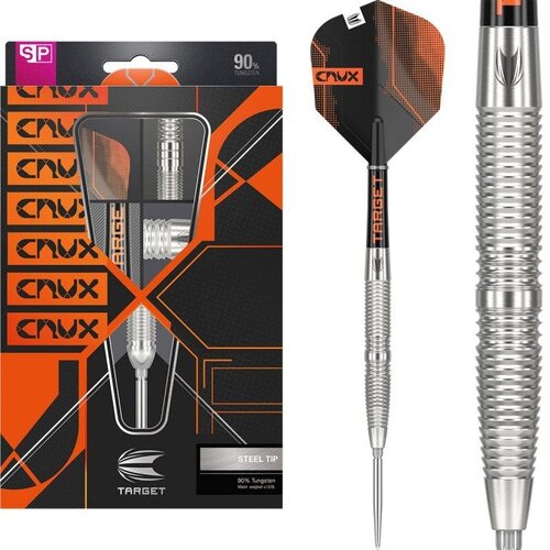 Target Dardos Target Crux 02 Swiss Point 90% Punta de Acero
