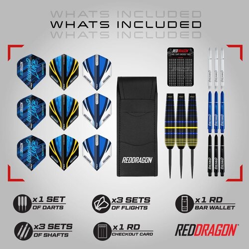 Red Dragon Dardos Red Dragon Luke Humphries Coolhand Luke Brass Exclusivos de Dartshopper - Punta de Acero