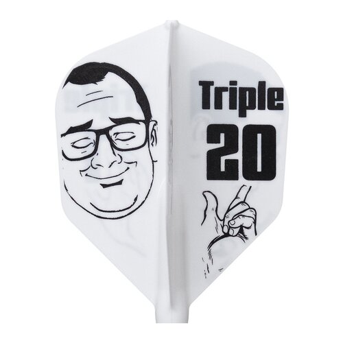 Cosmo Darts Plumas Cosmo Darts Fit Flight Air Printed Series Thorben Meme Shape