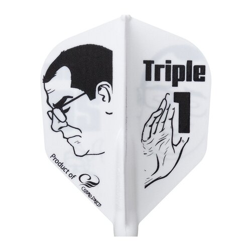 Cosmo Darts Plumas Cosmo Darts Fit Flight Air Printed Series Thorben Meme Shape