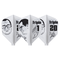Plumas Cosmo Darts Fit Flight Printed Series Thorben Meme Shape
