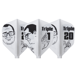 Plumas Cosmo Darts Fit Flight Printed Series Thorben Meme Shape