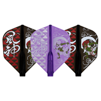 Plumas Cosmo Darts Fit Flight Air Printed Series Fujin-Raijin Shape