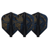 Cosmo Darts Plumas Cosmo Darts Fit Flight Printed Series Samurai Skull B Shape