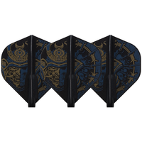 Plumas Cosmo Darts Fit Flight Printed Series Samurai Skull B Standard