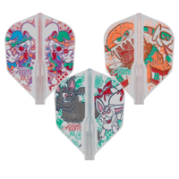 Plumas Cosmo Darts Fit Flight Air Yoshihisa Baba 3 Shape