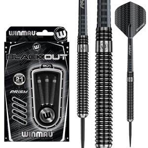 Dardos Winmau Blackout 1 90% Punta de Acero
