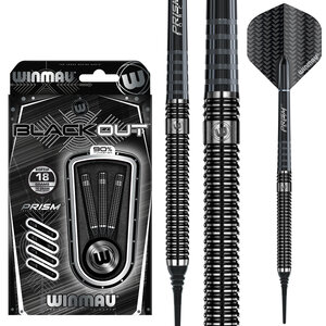Dardos Winmau Blackout 90% Punta de Plástico