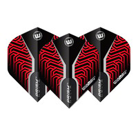 Plumas Winmau Prism Delta Kairos Red
