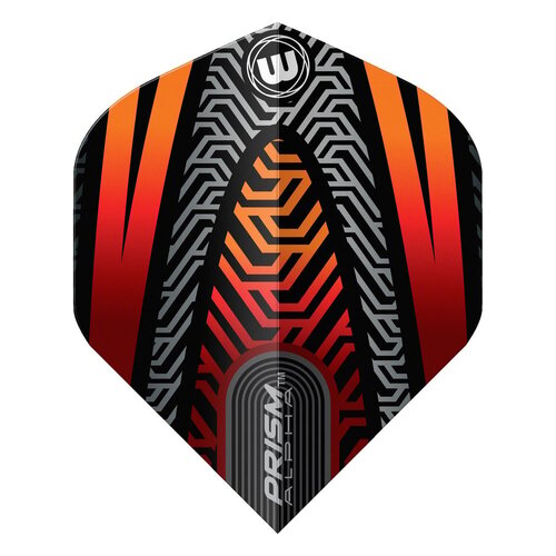 Winmau Plumas Winmau Prism Alpha Black Orange V2