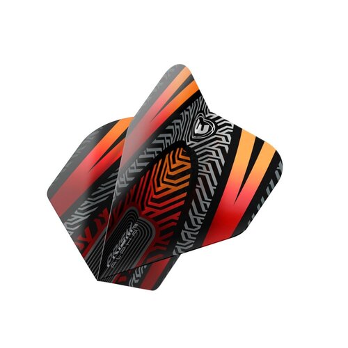 Winmau Plumas Winmau Prism Alpha Black Orange V2