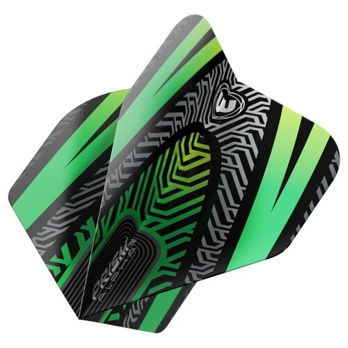 Winmau Plumas Winmau Prism Alpha Black Green V2