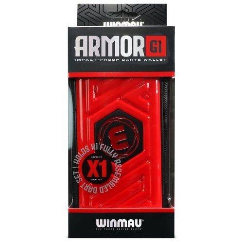 Winmau Dardera Winmau Armor G1 Red  - Fundas para dardos