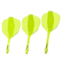 Plumas Winmau Fusion Neon Yellow NO6