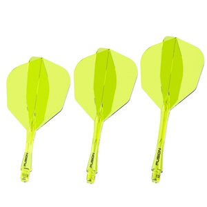 Plumas Winmau Fusion Neon Yellow NO6