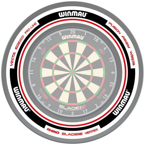 Winmau Winmau Advance White Red Surround