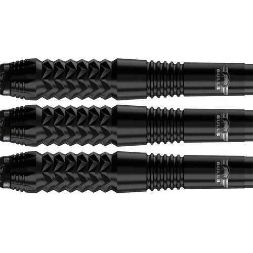 Bull's Dardos Bull's Caliber Black 90%  Punta de Plástico
