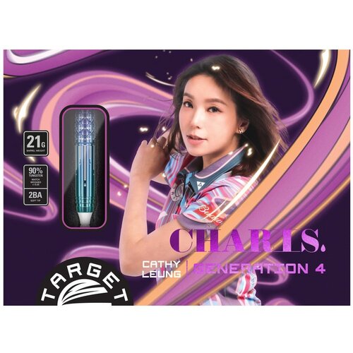 Target Japan Dardos Target Japan Cathy Leung Charis G4 Max 90%  Punta de Plástico