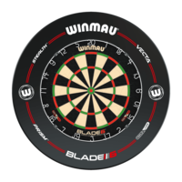 Winmau Blade 6 + Winmau Pro Line Surround - Diana de dardos Set