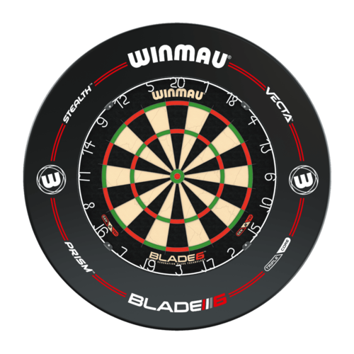 Winmau Winmau Blade 6 + Winmau Pro Line Surround - Diana de dardos Set
