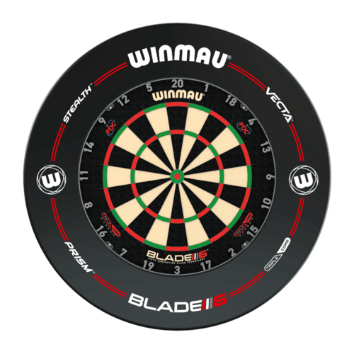 Winmau Winmau Blade 6 Triple Core + Winmau Pro Line Surround - Diana de dardos Set