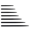 ONE80 ONE80 Long Taper Point Black