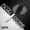 Red Dragon Plumas Red Dragon Nitro Flite System White Black NO2
