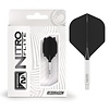 Red Dragon Plumas Red Dragon Nitro Flite System White Black NO2