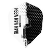 Red Dragon Plumas Red Dragon Gian van Veen Black White NO6