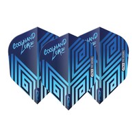 Plumas Red Dragon Luke Humphries Coolhand Hardcore Blue NO6