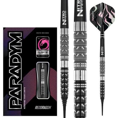 Red Dragon Dardos Red Dragon Paradym Tapered 90%  Punta de Plástico