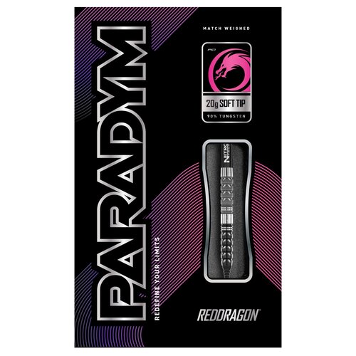 Red Dragon Dardos Red Dragon Paradym Tapered 90%  Punta de Plástico