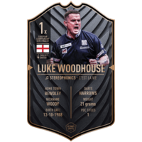 Ultimate Darts Card Luke Woodhouse