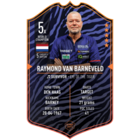 Ultimate Darts Card Raymond van Barneveld 2025