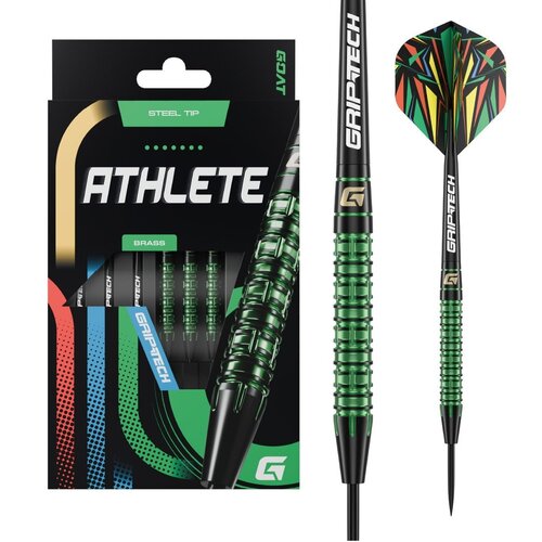 GOAT Dardos GOAT Athlete Green Brass Punta de Acero